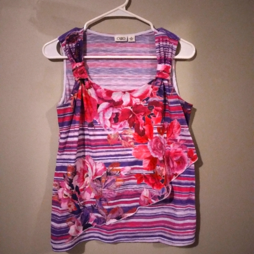 M Floral Cato Tank